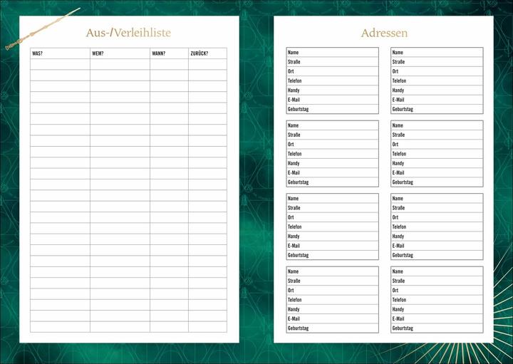 Produktbild Harry Potter Hogwarts Schülerkalender A5 2026 - 17 Monate ab August 2025 (A5, Deutsch)