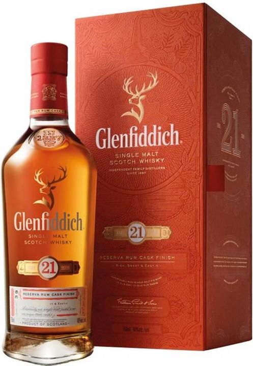 Produktbild Glenfiddich 21 Years Gran Reserva (Single Malt, Scotch Whisky, 1 x 70 cl)