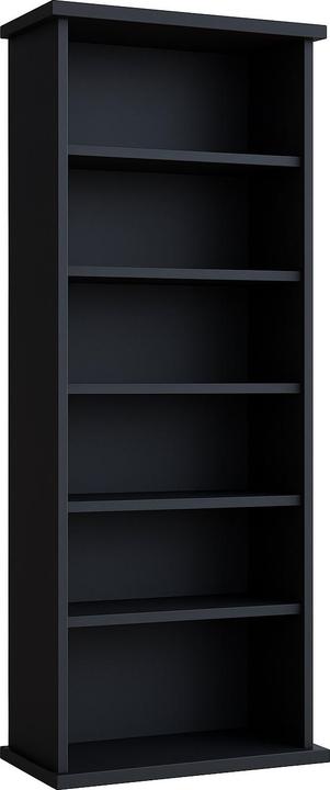 Immagine prodotto VCM Legno CD DVD Stand Scaffale Vetro con porta di vetro (31 x 18 x 92 cm)