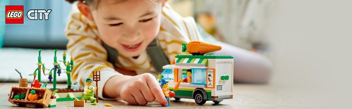 Image du produit LEGO Camionnette de livraison de légumes (60345, LEGO City)