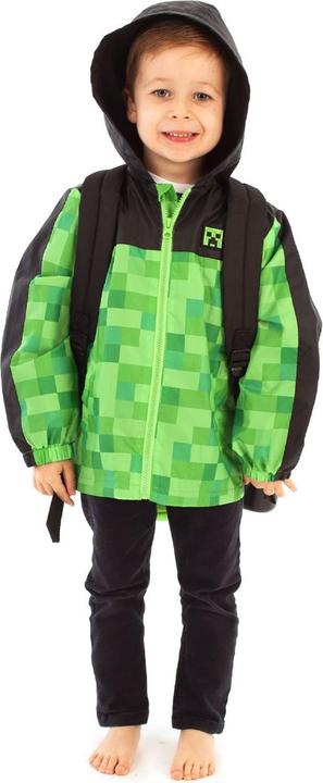 Productafbeelding Minecraft Waterdicht jongensjack met capuchon (140)