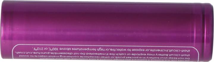 Actual product image Efest Battery Purple IMR 18650 / 35A current output (Flat Top) (1 pcs., 18650, 3000 mAh)