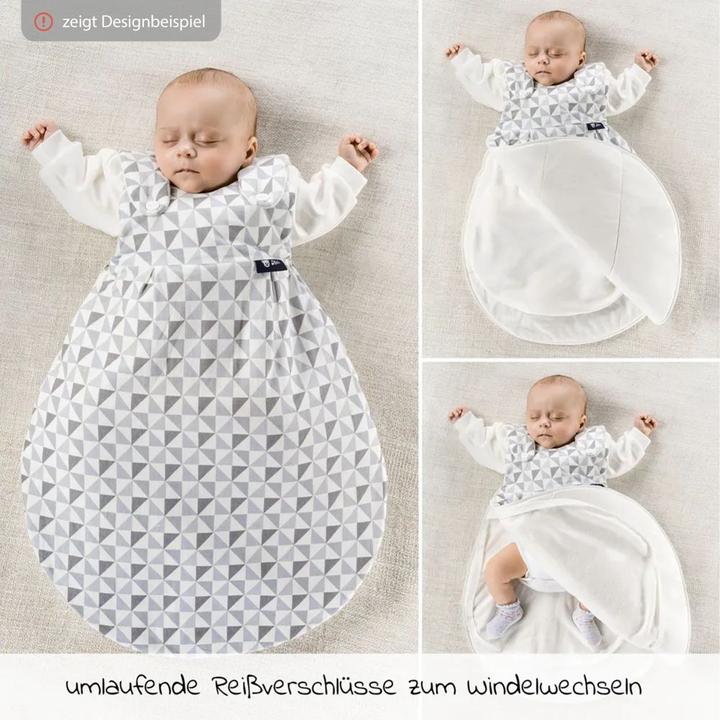 Produktbild Alvi Schlafsäcke Baby-Mäxchen 3-tlg. - Pretty - Gr. 68/74 (2.5 TOG)