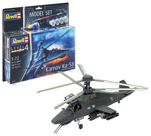 Actual product image Revell Kamov Ka-58 Stealth