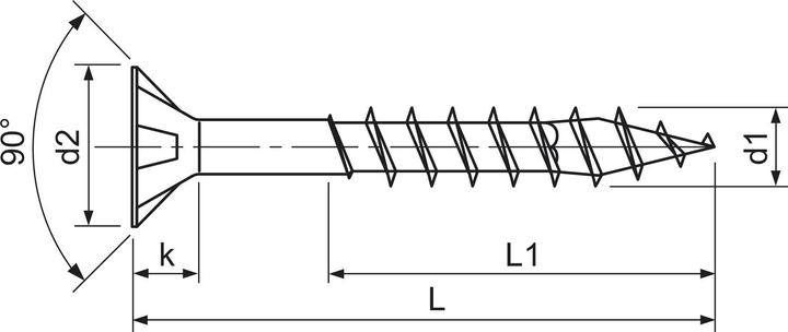 Productafbeelding Spax Schroef (100 Schroeven per stuk)