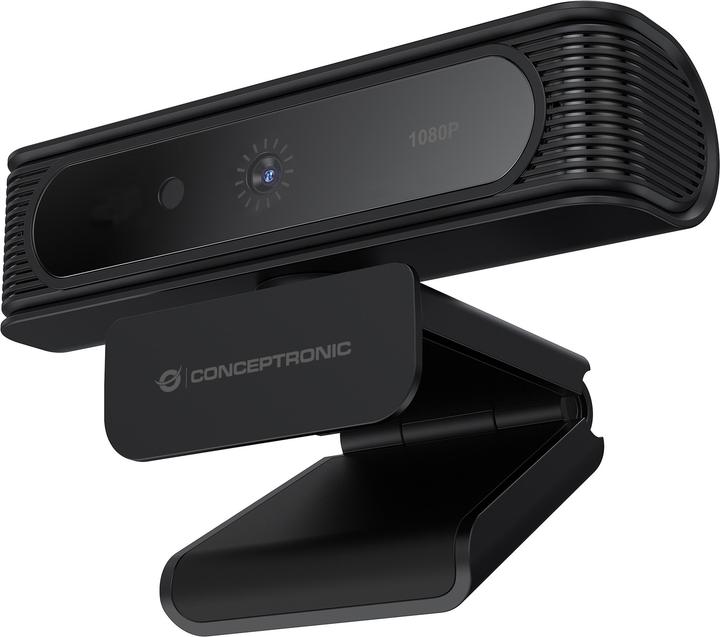 Actual product image Conceptronic Webcam AMDIS 1080P Full Win11/10 Webcam+Micr. (2 Mpx)