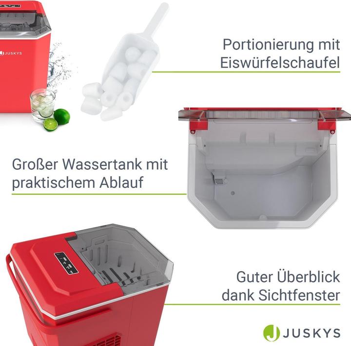 Image du produit Juskys Machine à glaçons