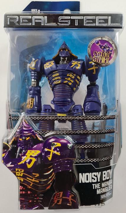 Actual product image Jakks Pacific Real Steel Series 1 Action Figure Noisy Boy the Manga Mangler