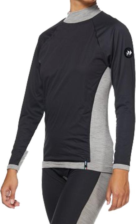 Produktbild Sixs Langarm Jersey TS4 MERINOS grau-schwarz L/XL (XL)