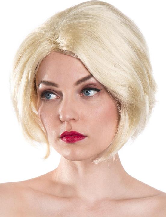 Produktbild Maskworld Short Bob Perücke mit Scheitel