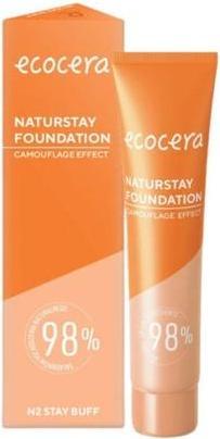 Actual product image Ecocera Naturstay Foundation Natural Foundation N2 30Ml