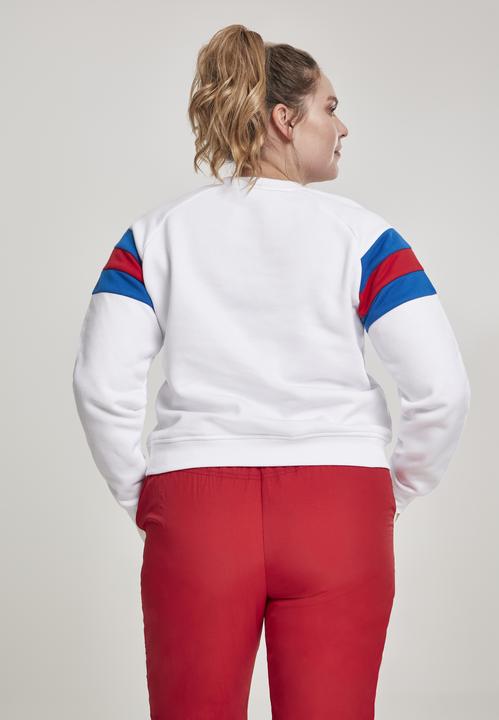 Immagine prodotto Urban Classics Girocollo con maniche a strisce da donna (XXL)