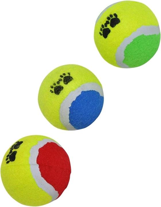 Pet Toys Set of 3 tennis balls for dogs (Ball toy dog)