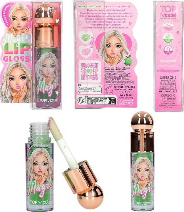 Produktbild Top Model Topmodel - Magic Lip Gloss BEAUTY and ME - Blue, Green