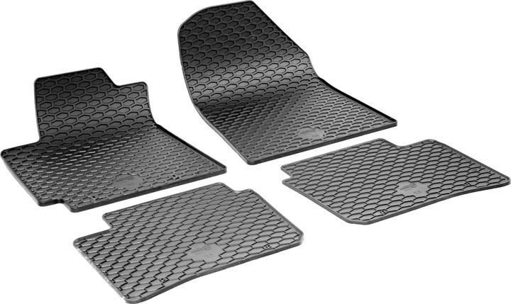 Produktbild Walser Gummimatten passend für Hyundai i10 (AC3 AI3), 2005-2012, Fumatten Automatten (2 Vordermatten + 2 Rückmatten)