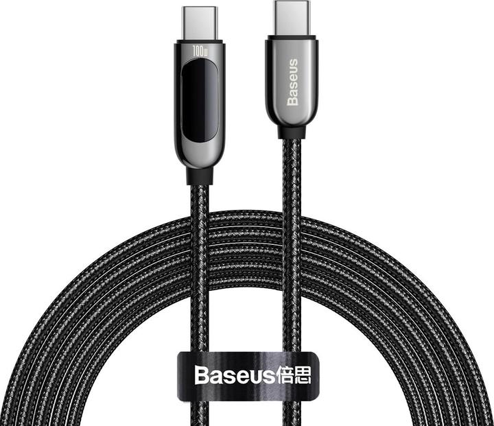 Actual product image Baseus USB C – USB C (2 m, USB 2.0, 100 W)