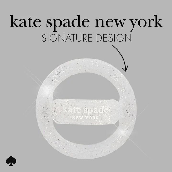Immagine prodotto Kate Spade Magnetischer Schlaufengriff – MagSafe Fingergriff (The Sparkle Silver)