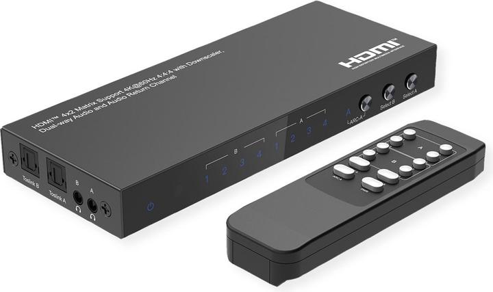 Produktbild Value HDMI 4x2 Matrix, 4K60Hz