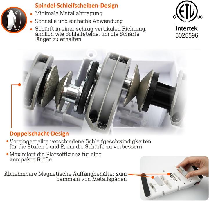 Produktbild Sharpal Elektrischer Messerschärfer 198H