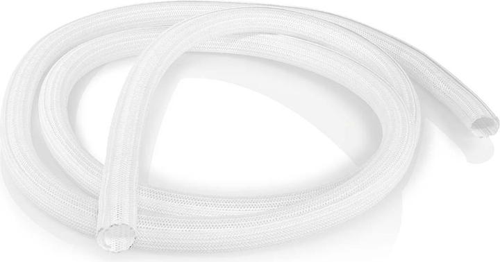 Produktbild Nedis Kabelmanagement | Hülse | 2.00 m | 1 Stück | max. Kabeldicke: 15 mm | Nylon | Weiss (Kabeldurchlass, 200 cm)