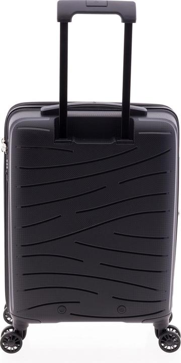 Actual product image Wüsthof 1700 4-wheel cabin trolley 55 cm with stretch fold (36 l, Hand luggage (up to 50 litres))