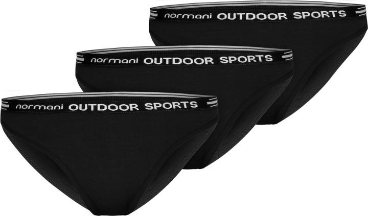 Produktbild Normani 3er Pack Damen Merino Slip „Mildura“ (XS, 3er Pack)