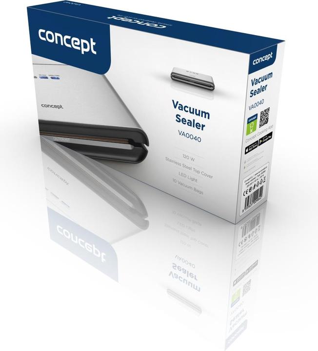 Image du produit Concept VA0040 Machine sous vide 700 mbar Argent