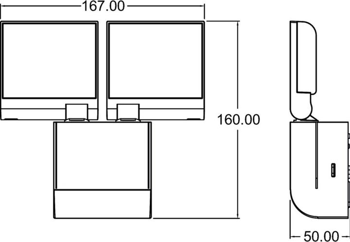 Immagine prodotto Theben theLeda S17-100 BK (1800 lm, IP55)
