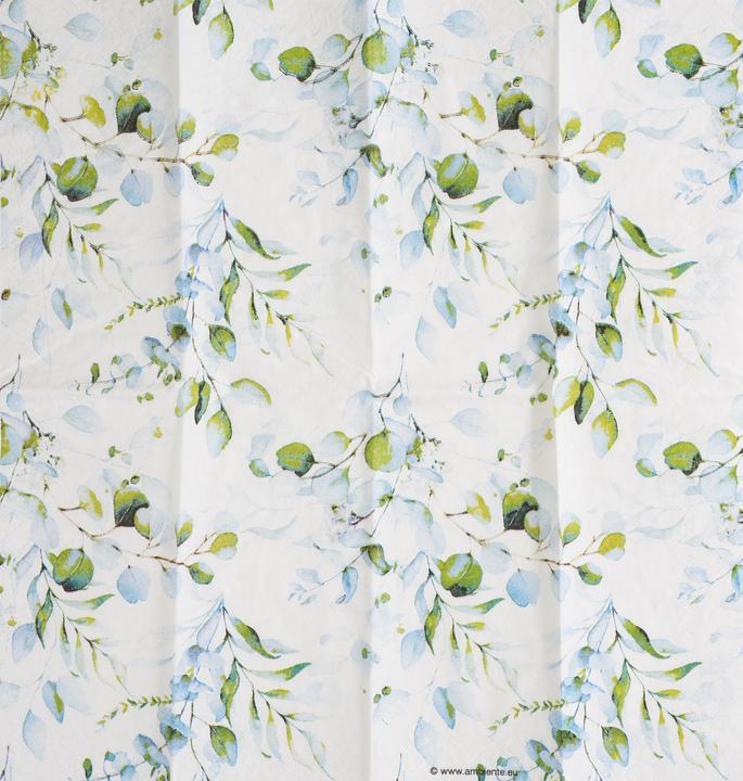 Actual product image Ambiente Handkerchief Eucalyptus all over