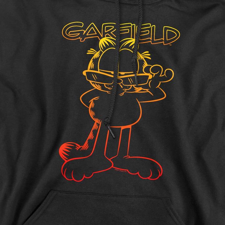 Immagine prodotto Garfield Hotshot Felpa con Cappuccio Uomo (L)