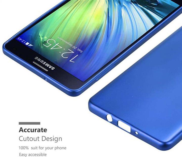 Image du produit Cadorabo Couverture métallique mate TPU (Samsung Galaxy A7)