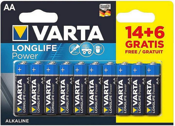 Varta Longlife Power (20 pz., AA, 2960 mAh)