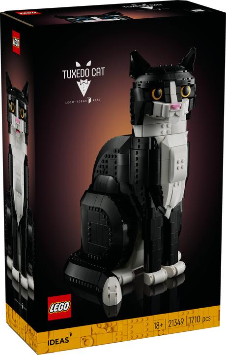 Image du produit LEGO Chat noir et blanc (21349, LEGO Ideas, LEGO difficiles à trouver)