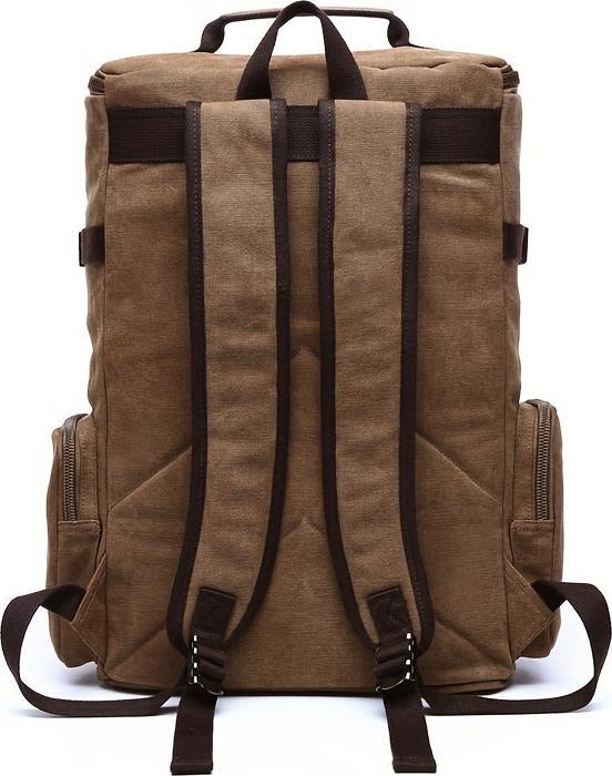 Immagine prodotto Only-Bags.Store Zaino di tela multifunzionale e resistente, borsa da trekking