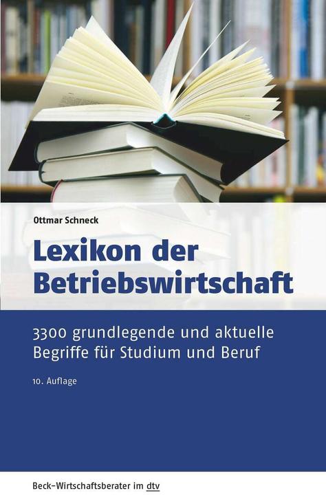Produktbild Lexikon der Betriebswirtschaft (Deutsch, Ottmar Schneck, 2018)