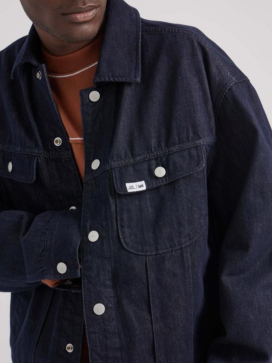 Actual product image Lee Denim jacket JMB Rider Jacket Inside Art (L)