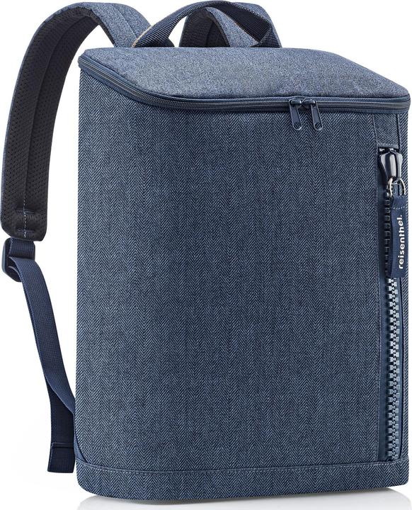Produktbild reisenthel Reisetasche Overnighter-Backpack Herringbone Dark Blue (13 l)