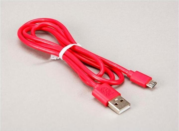 Actual product image Raspberry Pi Official USB to micro USB cable 1m (1 m)