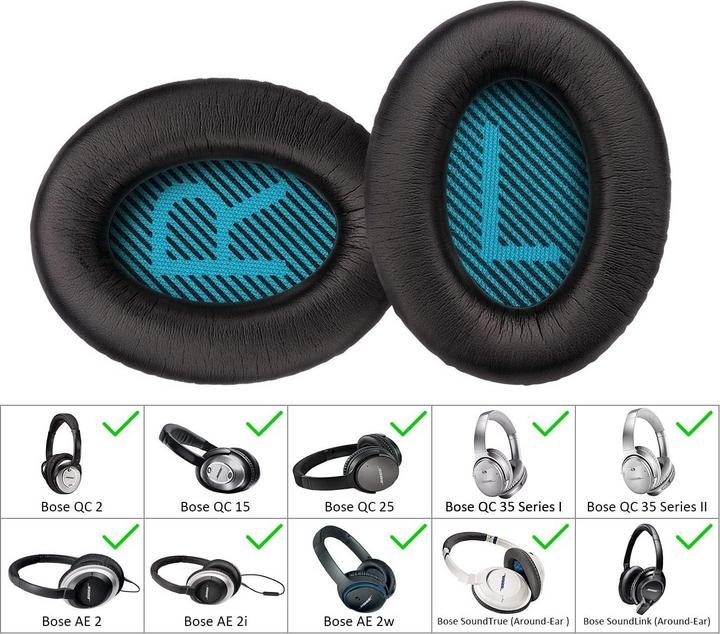 Actual product image Apfelkiste Replacement ear cushion (Bose QuietComfort II)