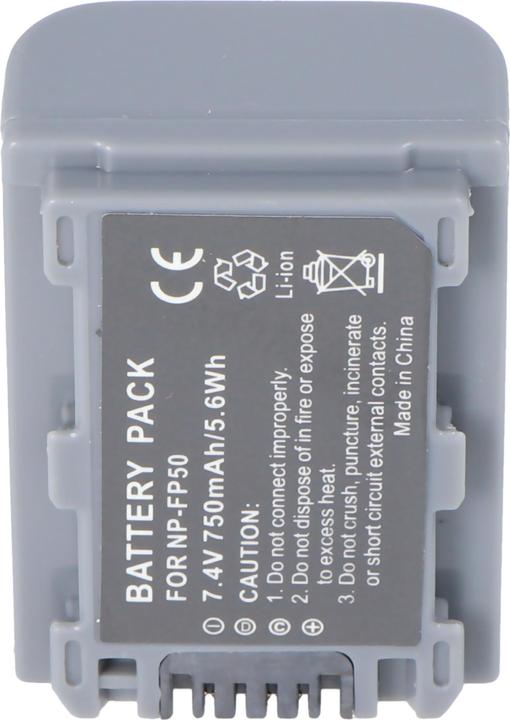 Immagine prodotto Sony Batteria NP-FP50, serie DCR-HC, DCR-DVD (Batteria della fotocamera)