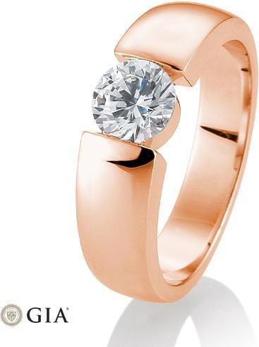 Breuning Ring Spann 0,80-1,50 ct. (52, 585/14 K Gold)