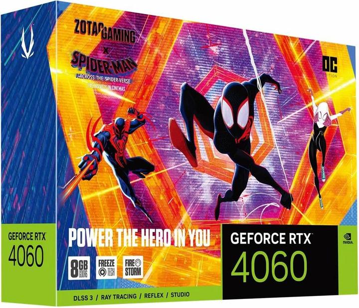 Produktbild Zotac GeForce RTX 4060 Twin Edge OC SPIDER-MAN (8 GB)