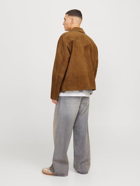 Produktbild Jack & Jones Joraustin Suede Bomber Jacket Styd Aw24 (L)