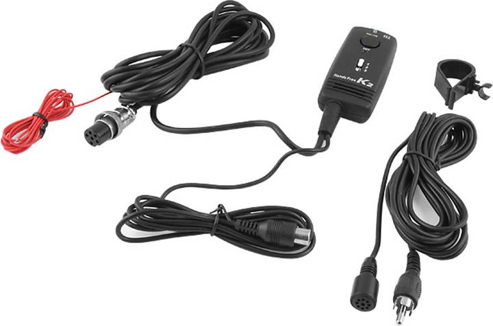 Actual product image Aim TTi Hands-free TTi package for CB radios TTi THF-100 K2, with 6-pin microphone, PTT button and TOT-Fun