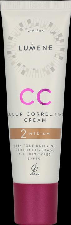 Actual product image Lumene Colour Correcting Cream CC 7in1 Medium 30ml