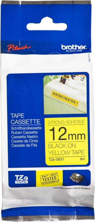 Actual product image Brother Tze-S631 (1.20 cm, Grey)