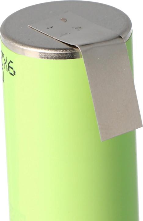 Actual product image Panasonic Akku NCR18500A (Lötfahne U) (18500, 2040 mAh)