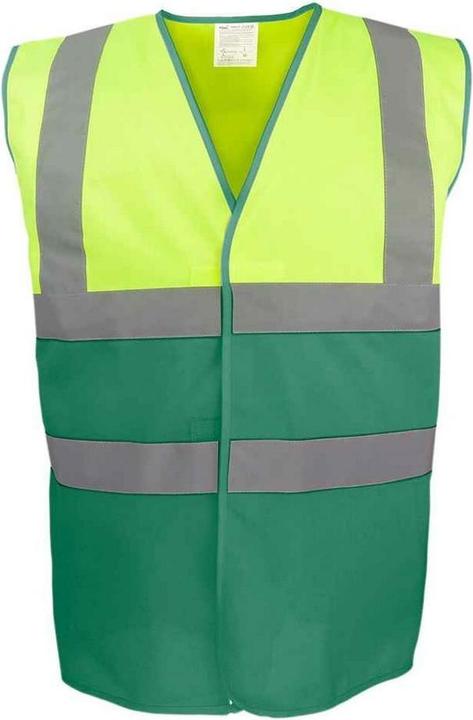 Produktbild Yoko Erwachsene Zweifarbige HiVis Weste (S)