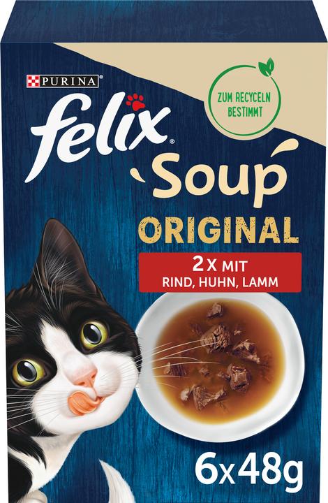 Produktbild Felix Soup Geschmacksvielfalt vom Land (Adult, 6 Stk., 288 g)