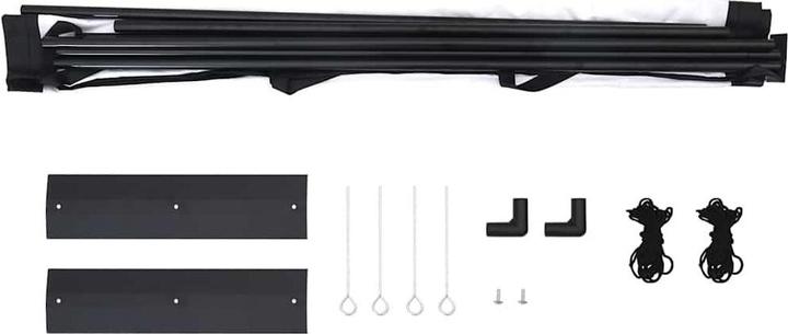 Actual product image VidaXL Projector screen with stand 100 inch 16:9 projection screen Screen (100", 16:9)